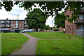 Three-storey flats along The Barley Lea, Stoke Aldermoor, Coventry