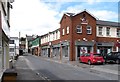 J0407 : Businesses in River Lane, Dundalk by Eric Jones