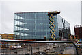 New building next to Stockport Train Station