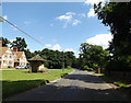 Kilverstone Road and  Kilverstone War Memorial