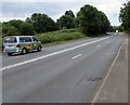 VIP Travel Service vehicle on the A48 near Castleton 