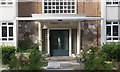 TQ2988 : Entrance, Ramsey Court, Crouch End by Jim Osley