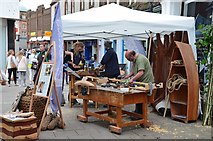 NX9776 : Woodworking demonstrations, Dumfries by Jim Barton