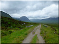 NN2752 : West Highland Way crossing the Allt Molach by John Allan