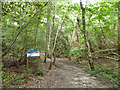 Entrance to Roman River Valley nature reserve