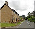 Houses on the B3168 at Ashwell