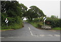 Access road from New Hedges to Trevayne, Pembrokeshire