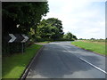 Bend in Cuerdale Lane (B6230) near Yew Tree Farm