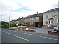 Houses on Whalley Road (A666), Langho