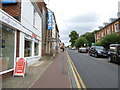 Looking east along Brewer Street