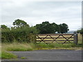 Field entrance off the A6068