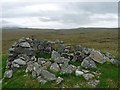 NB3042 : Ruined shieling above Gleann Bhràgair, Isle of Lewis by Claire Pegrum