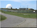 NF7571 : Radar station on Cleitreabhal a Deas by M J Richardson