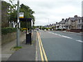 SD8632 : Bus stop and shelter on Brunshaw Road by JThomas