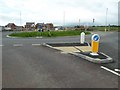 New roundabout and housing development