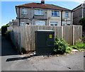 Graig Wood Close electricity cabinet, Newport