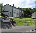 Steps up to Graig Wood Close houses, Newport