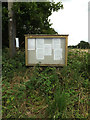 TL9879 : Hopton Village Notice Board by Geographer