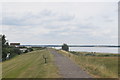 Sea wall path at St Lawrence Bay