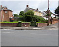 Telecoms cabinets on an Alway corner, Newport