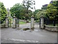 Cemetery entrance