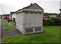 Electricity substation on an Alway corner, Newport