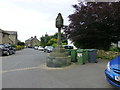 The sundial outside St Michael and All Angels church at Mottram