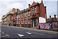 Buildings on Flat Street, Sheffield