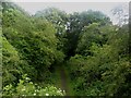 Bridleway on former railway alignment