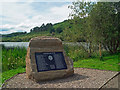 NH4757 : Black Watch Korean War Memorial at Loch Kinellan by Julian Paren