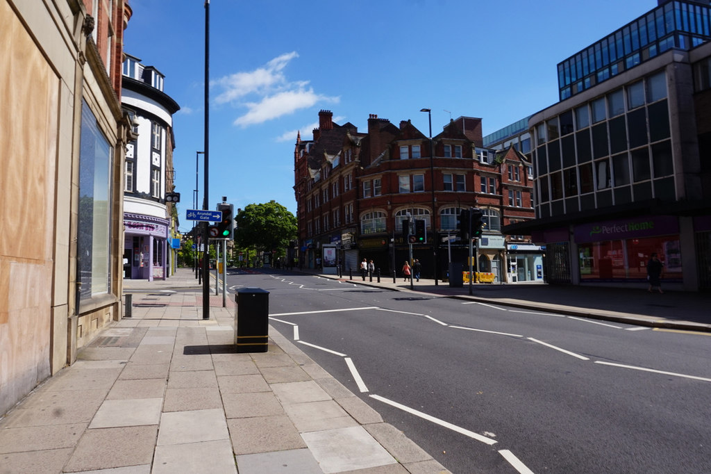 Pinstone Street, Sheffield © Ian S :: Geograph Britain and Ireland