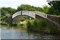 Bridge over the entrance to the Rugby Wharf arm, Oxford Canal