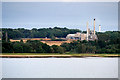 SU4405 : Southampton Water, Shoreline between Fawley Refinery and Petrochemicals Factory by David Dixon