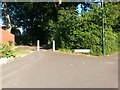 East Howe: Merryfield Lane from Kinson Road