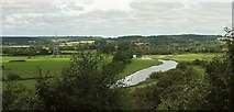 SU1616 : River Avon from Castle Hill by Derek Harper