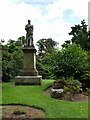 SU4212 : Palmerston Park, Statue of Viscount Palmerston by David Dixon