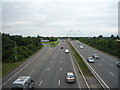 SK4230 : The A50 near Shardlow by JThomas