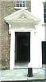 Archway leading to the south side of the church of St Mary at Hill, London EC3