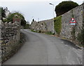 Warning sign - school, Clevis Lane, Porthcawl