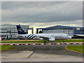 SJ8184 : Skyteam Airbus at Manchester Airport by David Dixon