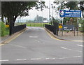 Entrance to Nailsea School, Nailsea