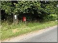 TM0479 : Chequers Lane Postbox by Geographer