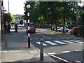 Zebra crossing on Carrfield Road