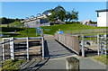 Footbridge across the Forth and Clyde Canal