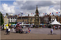 SK5361 : Mansfield Market Place by Stephen McKay