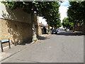 Looking eastwards along Kitto Road from its western end