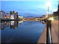 NZ2563 : Evening on the River Tyne in Newcastle by Andrew Tryon