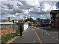 SP3379 : Downhill and south on Bishop Street, Coventry by Robin Stott