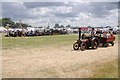 SO8040 : Display of scaled steam traction engines by Philip Halling