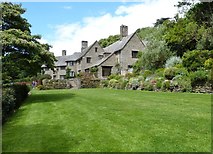 SX9050 : Coleton Fishacre House from the Bowling Green Lawn by Derek Voller
